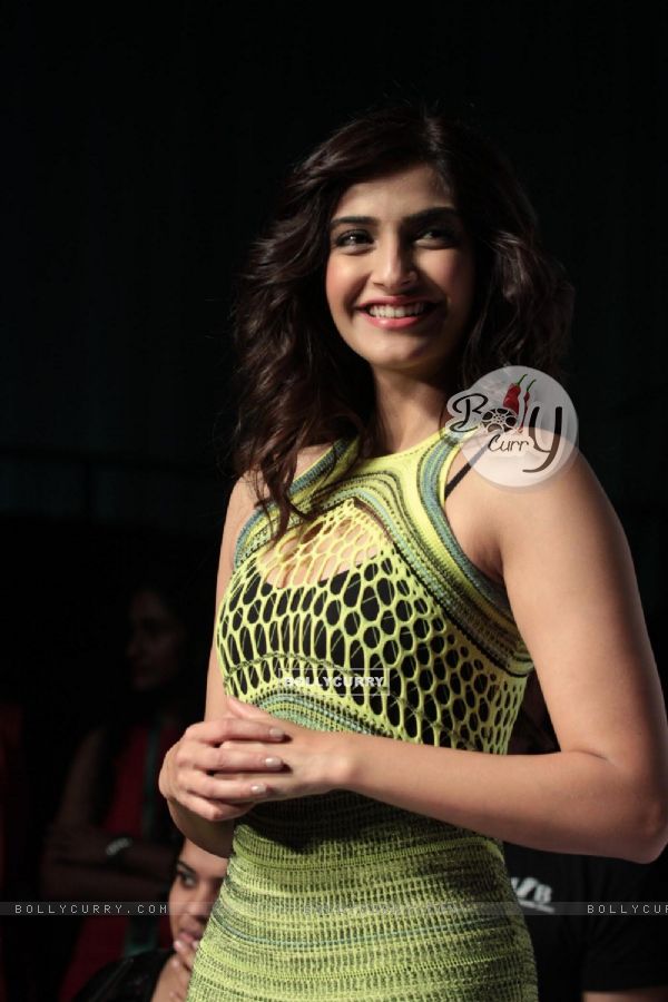 Sonam Kapoor at Signature International Fashion Week End