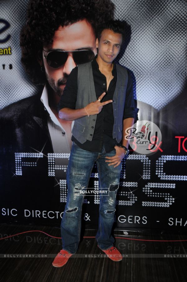 Abhijeet Sawant at the launch of their album 'French Kiss'