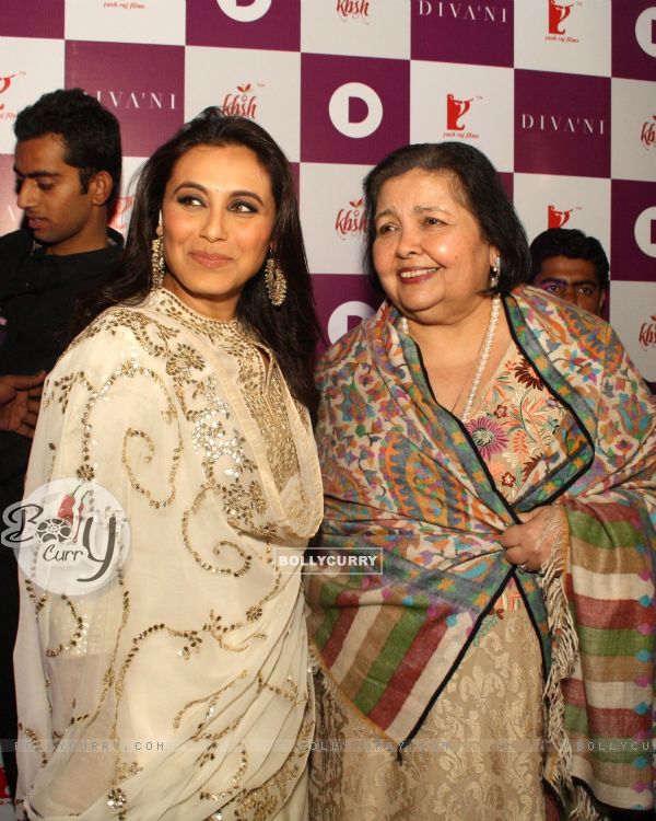 Rani Mukherji and Pamela Chopra at the Launch of Diva'ni flagship store