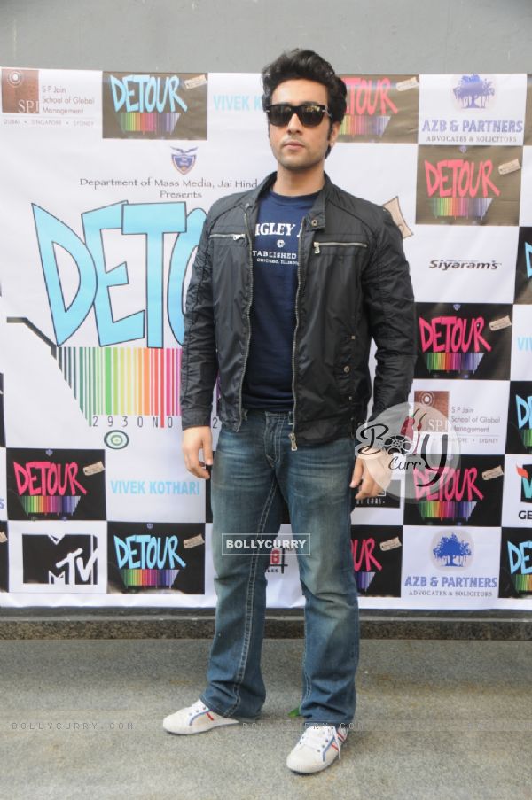 Adhyayan Suman during the Promotions of the film - Heartless at the Jai Hind college