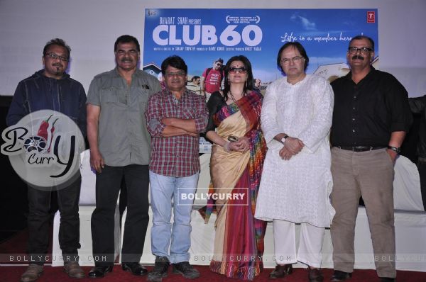 The entire cast of the film at the Press conference of the film Club 60 (305222)