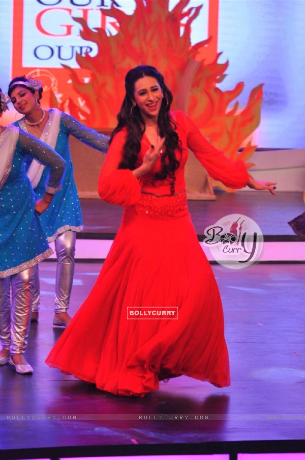 Karisma Kapoor performs at the NDTV's Our Girls Our Pride event