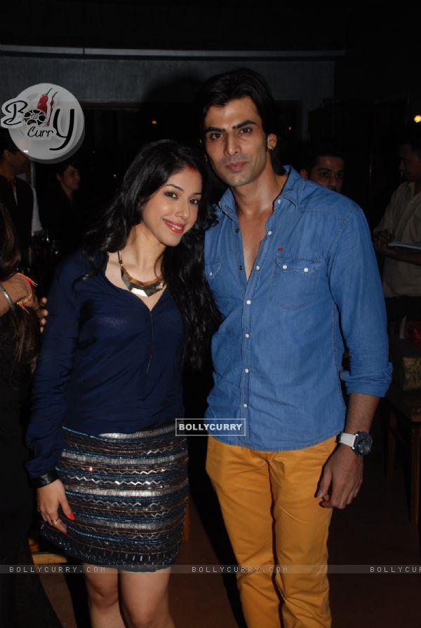 Addite and Rohit Bakshi at the Anniversary Party