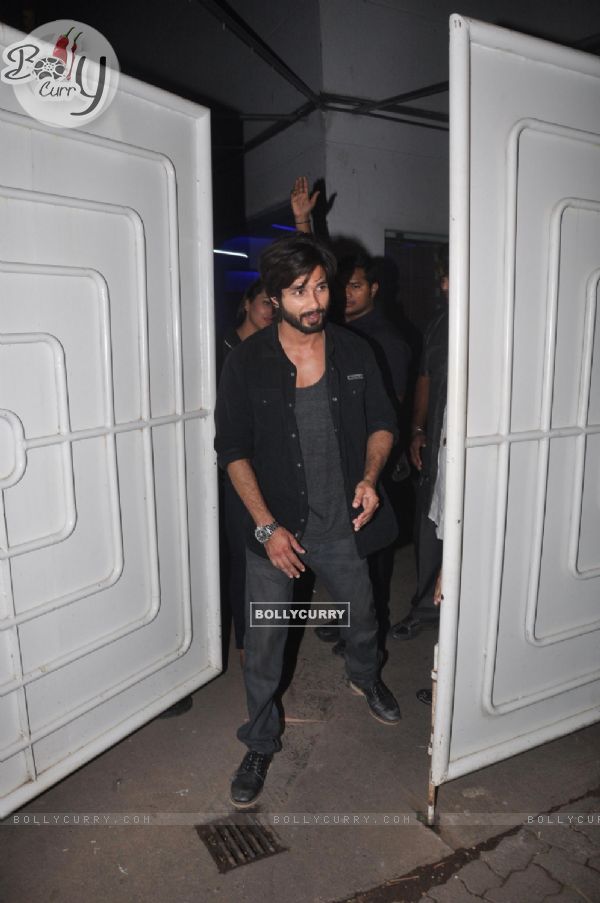 Shahid Kappor was at the Special Screeing of R... Rajkumar