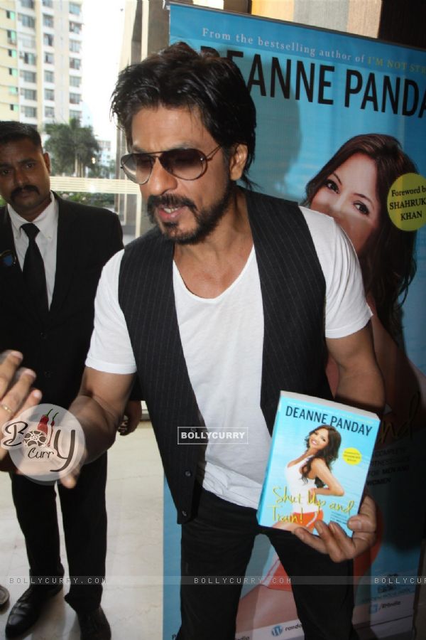 Shahrukh Khan launches Deanne Panday's book Shut Up and Train