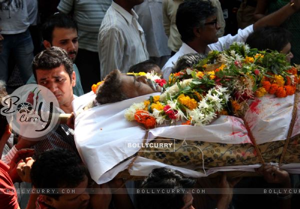 Vinay Apte's Funeral