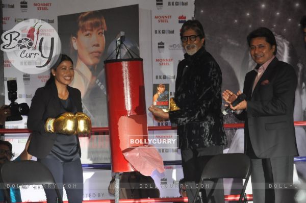 Amitabh Bachchan at Launch of the biography of boxer Mary Kom