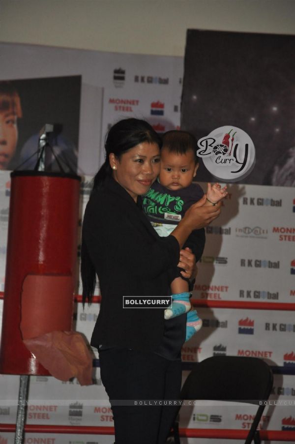 Launch of the biography of boxer Mary Kom