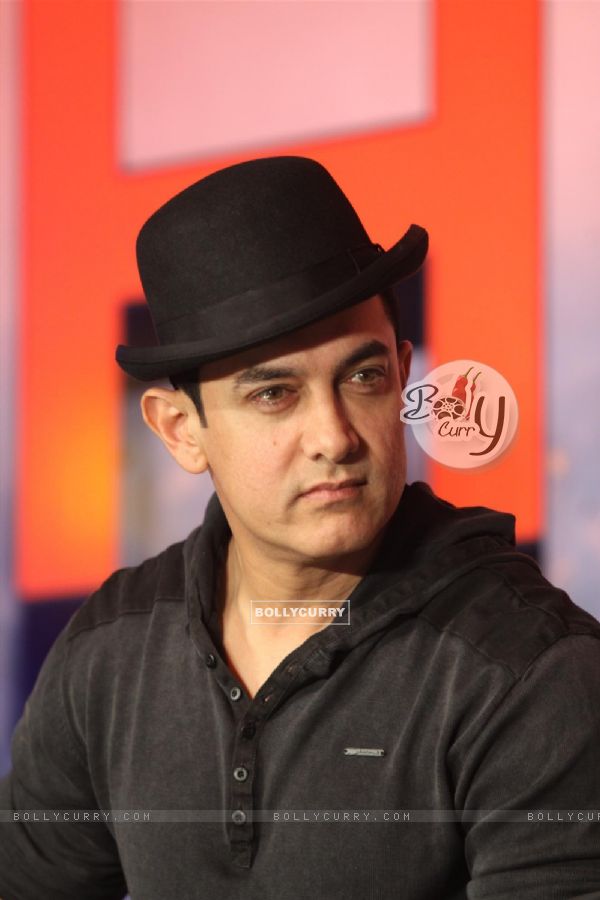 Aamir Khan at Dhoom 3 Press Conference (306172)