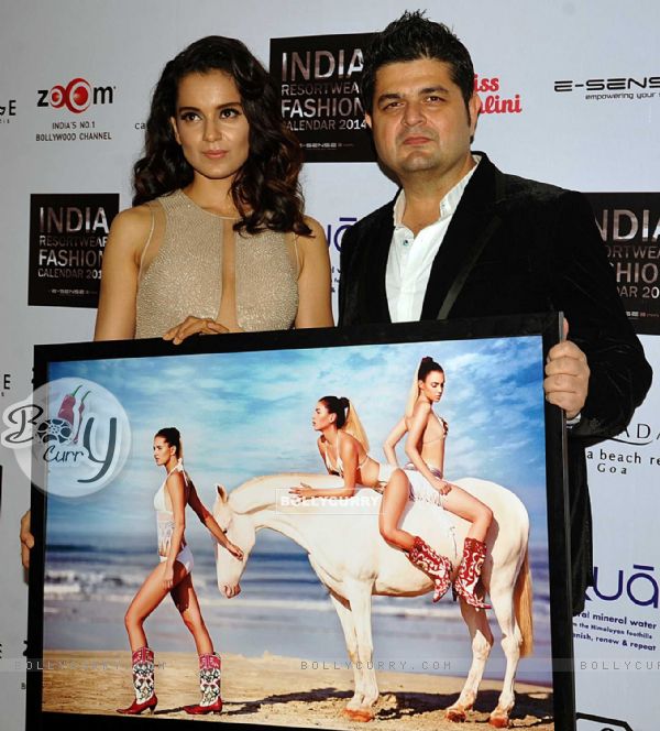 Unveiling of 'Indian Resort wear Fashion Calendar 2014'