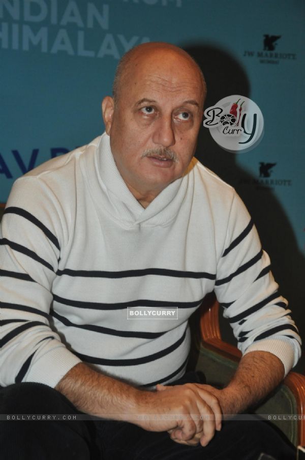 Anupam Kher at the 'The Land Of The Flying Lamas' Book Launch
