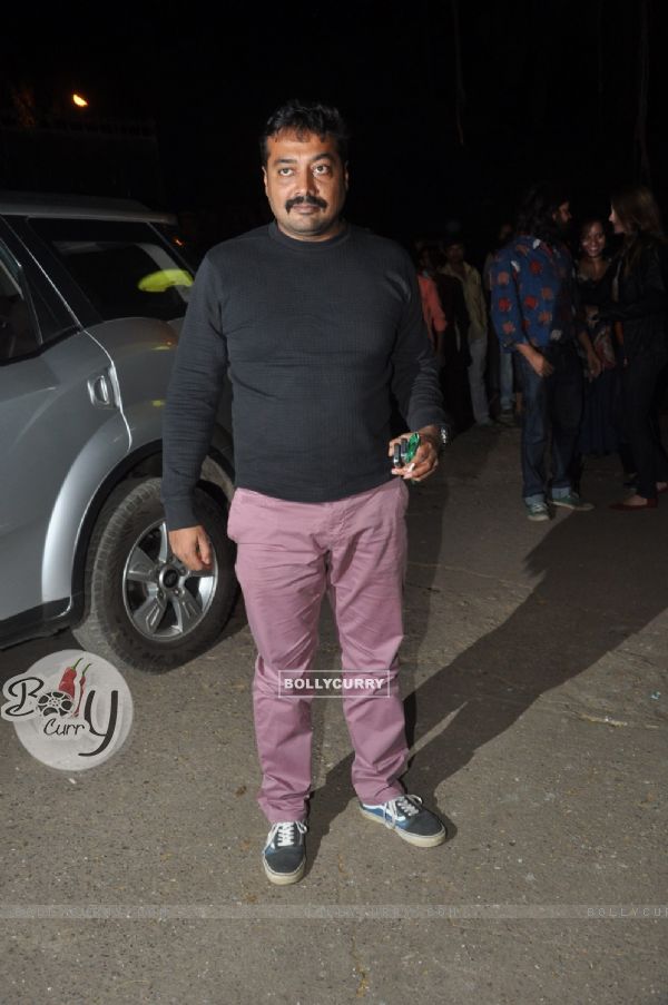 Anurag Kashyap was at the Screening of The Wolf of Wall Street