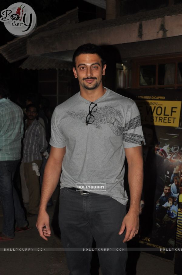 Arunoday Singh was seen at the Screening of The Wolf of Wall Street