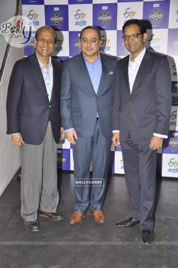 Sachin Khedekar at the Launch of ETV Marathi game show Kon Hoeel Marathi Crorepati Season 2