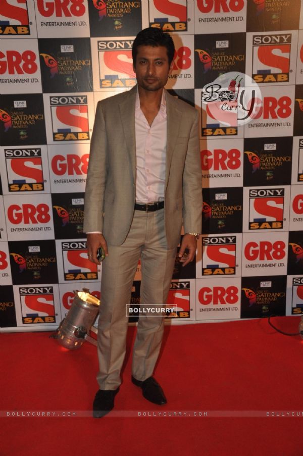Indraneil Sengupta was seen at SAB Ke Satrangi Parivaar Awards