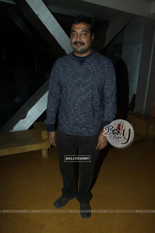 Anurag Kashyap was seen at the Special Screening Hollywood Film 'American Hustle'