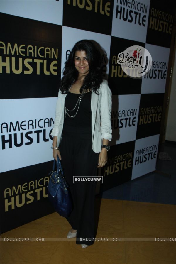 Nimrat Kaur was at the Special Screening Hollywood Film 'American Hustle'