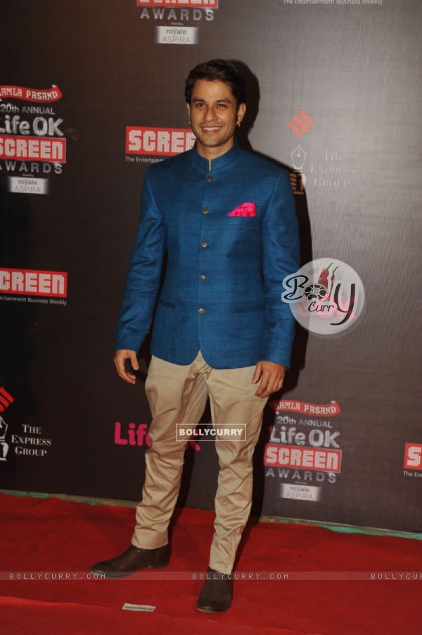 Kunal Khemu was seen at the 20th Annual Life OK Screen Awards
