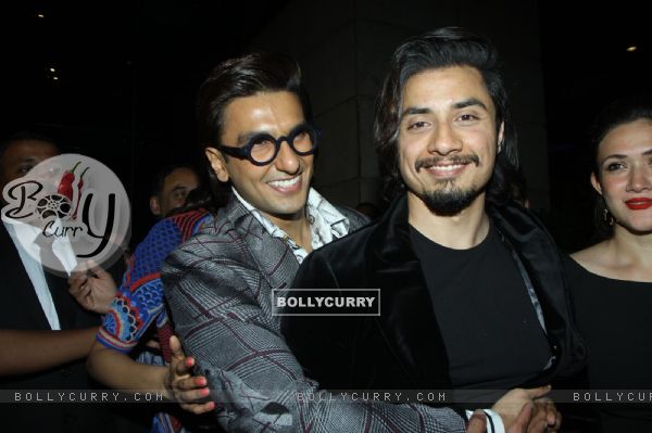 Ranveer Singh and Ali Zafar at the 59th Idea Filmfare Pre Awards Party