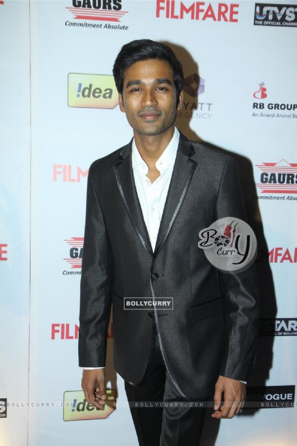 Dhanush was at the 59th Idea Filmfare Pre Awards Party