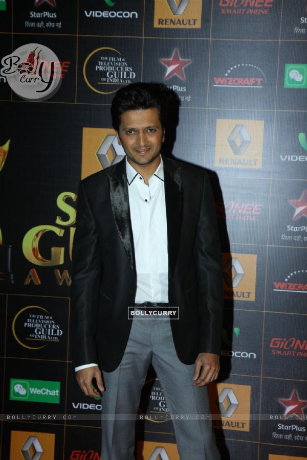 Riteish Deshmukh was at the 9th Star Guild Awards
