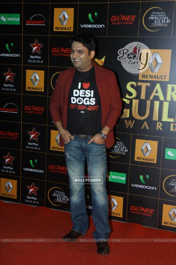 Kapil Sharma was seen at the 9th Star Guild Awards