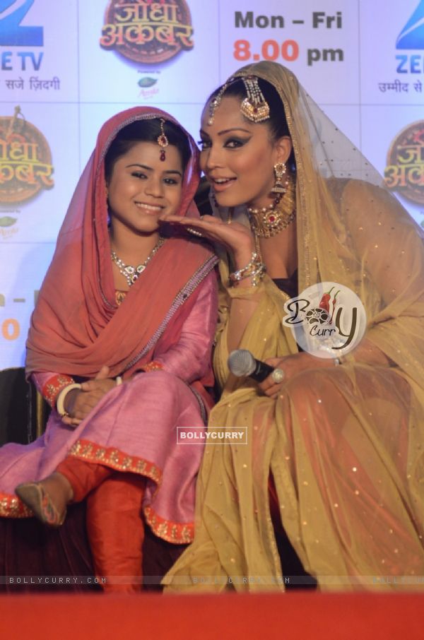 Juhi Aslam and Meghna Naidu were seen at the Launch of Jodha Akbar e-book and mobile game launch