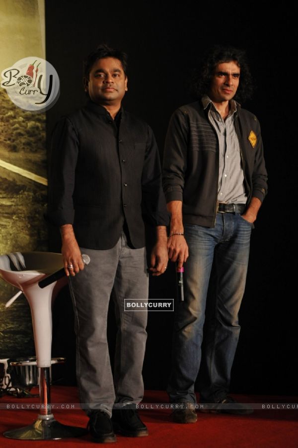 A.R. Rahman and Imtiaz Ali were seen at the Music Launch of 'Highway' (309665)