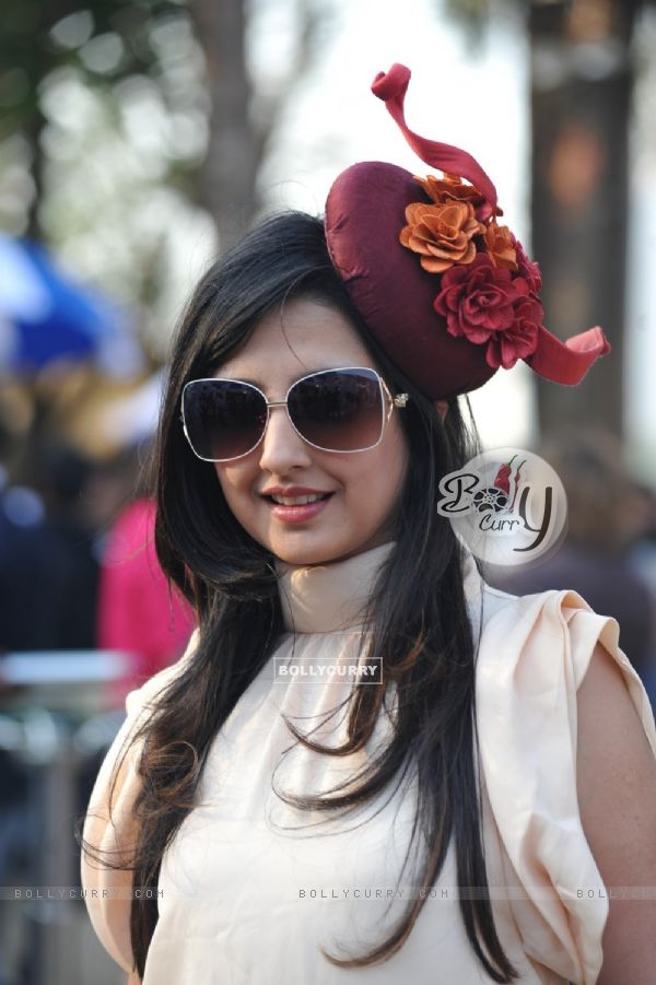 Amy Billimoria at the MID DAY Trophy Event