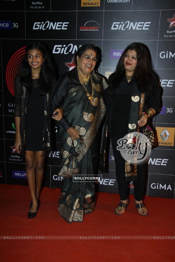 Usha Uthup was at Gima Awards 2013