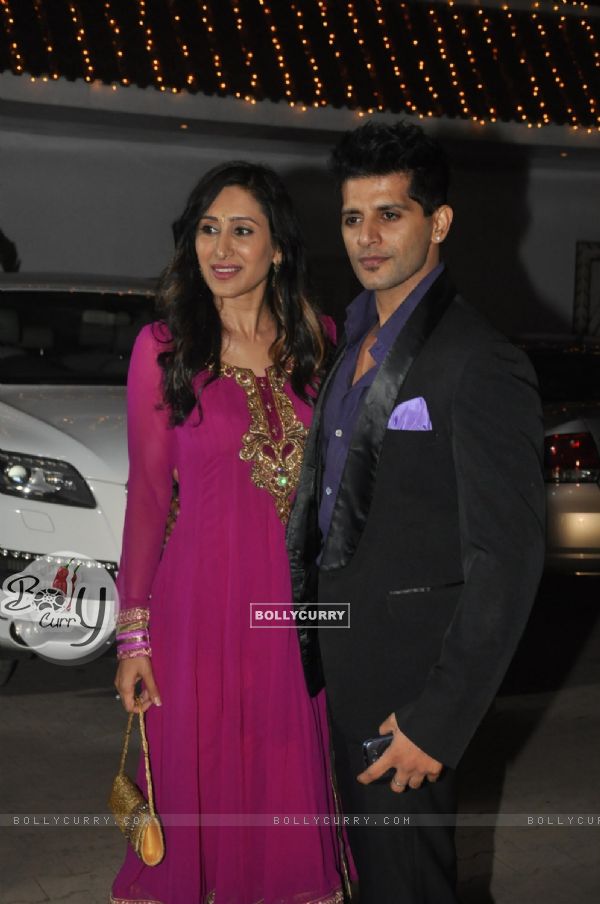 Teejay Sidhu and Karanvir Bohra was at Raghav Sachar & Amita Pathak Wedding