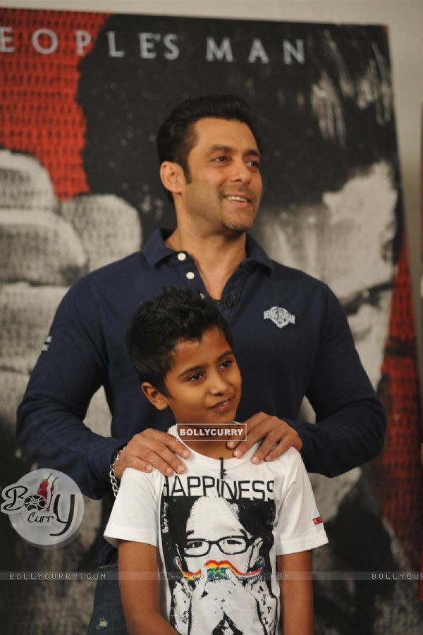 Salman Khan was seen at the Promotion of 'Jai ho'