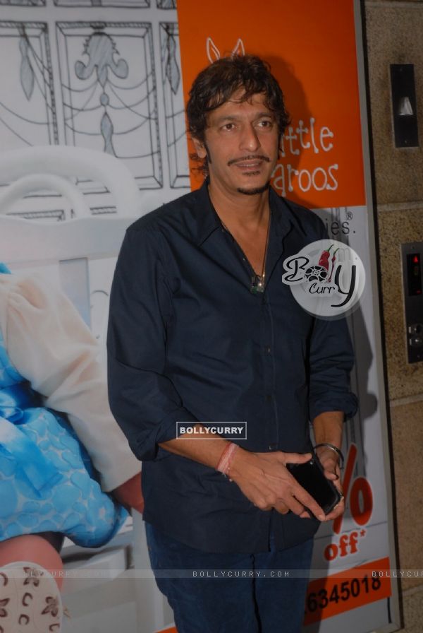 Chunky Pandey was at the Special Screening of Jai Ho