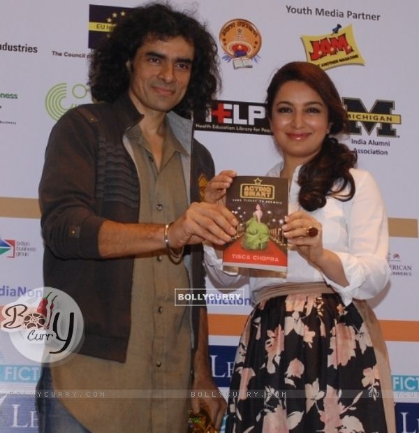 Imtiaz Ali and Tisca Chopra at the India Non-Fiction Festival Day 3