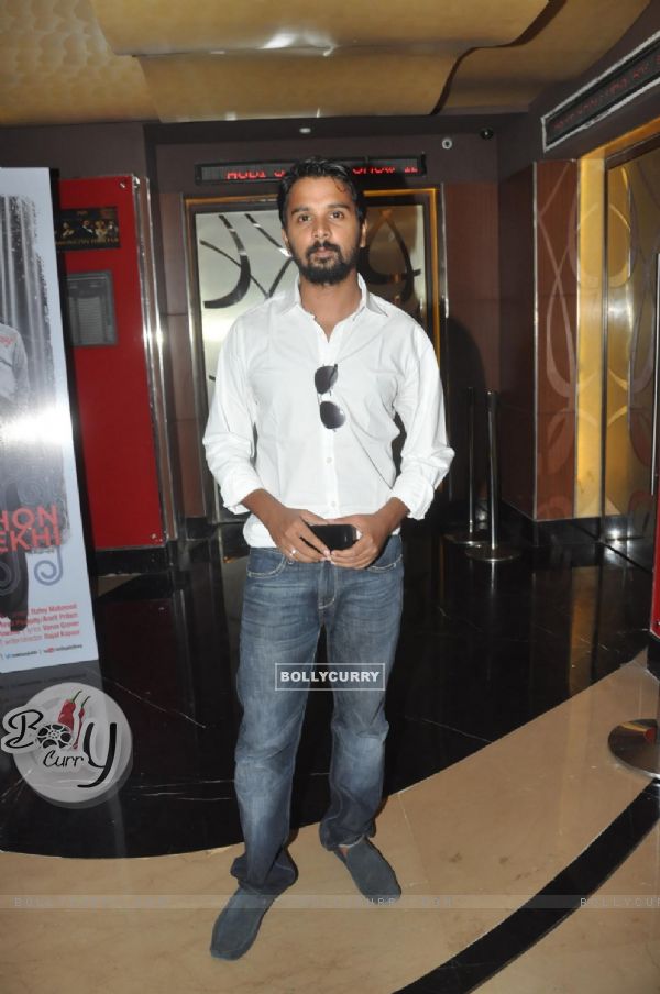 Namit Das was at the First Look of Ankhon Dekhi