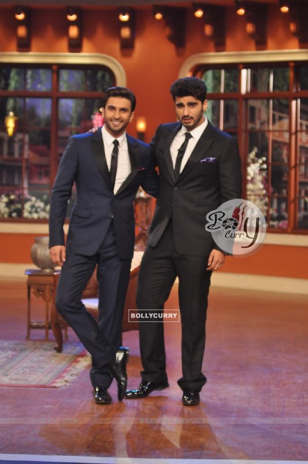 Arjun Kapoor and Ranveer Singh Promote 'Gunday' on Comedy Nights with Kapil