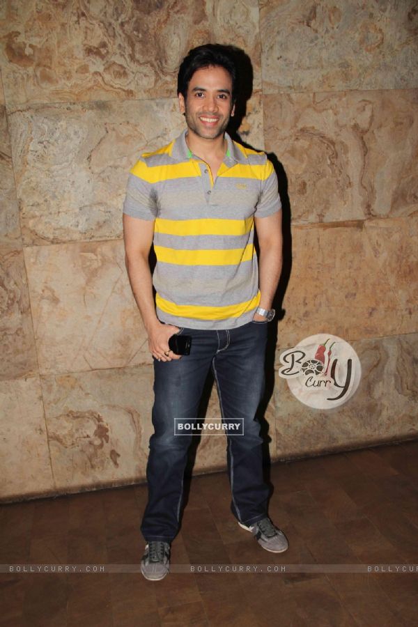 Tusshar Kapoor was seen at the Special screening of 'Hasee Toh Phasee' (311472)