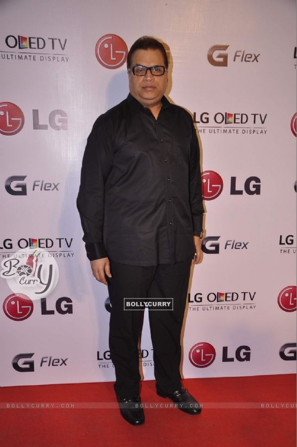 Ramesh Taurani was seen at the LG OLED TV Promotional Event