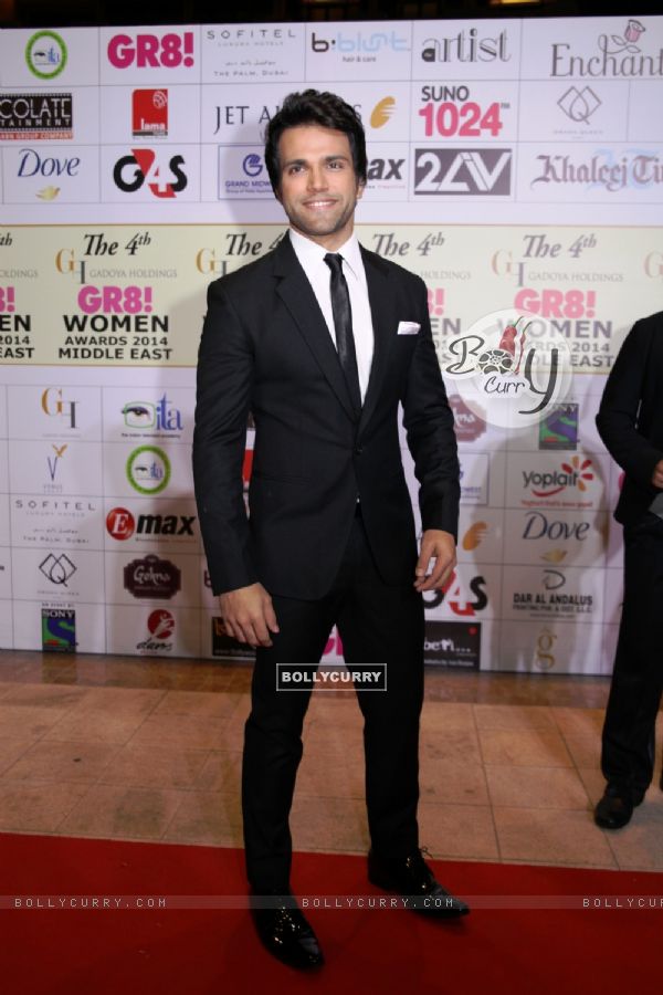 Rithvik Dhanjani was seen at the 4th GR8! Women Awards 2014