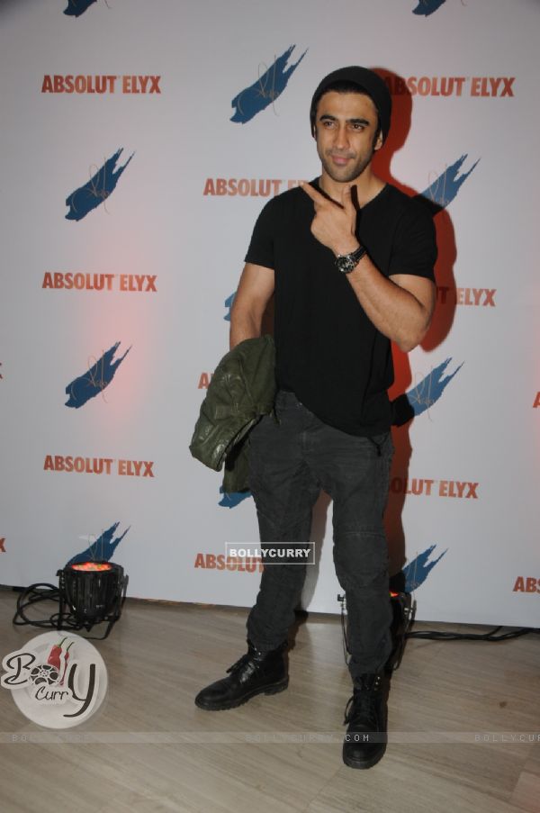 Amit Sadh was at the Absolut Elxy Party