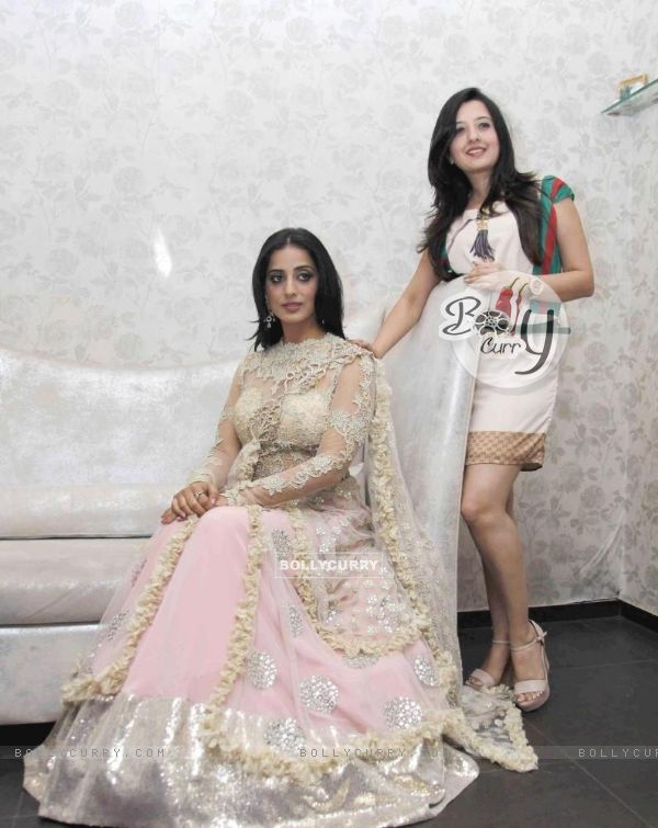 Mahie Gill with Amy Billimoria