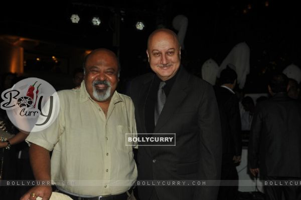 Saurabh Shukla and Anupam Kher at the Music Launch of Gang of Ghosts