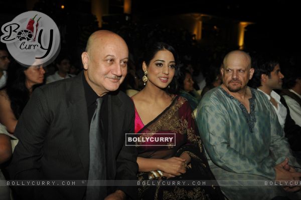 Anupam Kher and Mahie Gill at the Music Launch of Gang of Ghosts (313212)