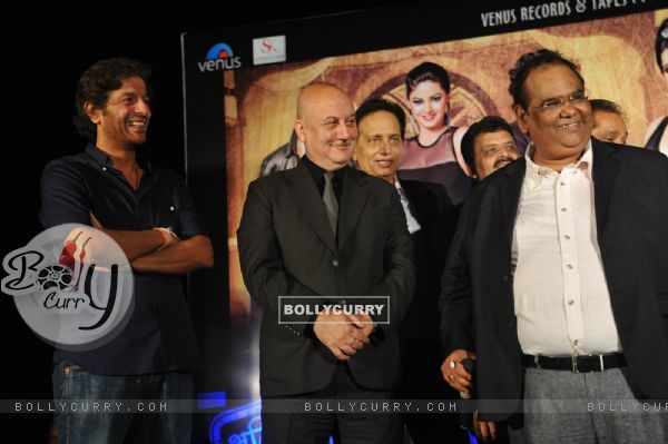 The cast at the Music Launch of Gang of Ghosts