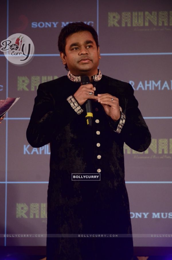 A.R. Rahman at the launch of his new Album 'Raunaq'