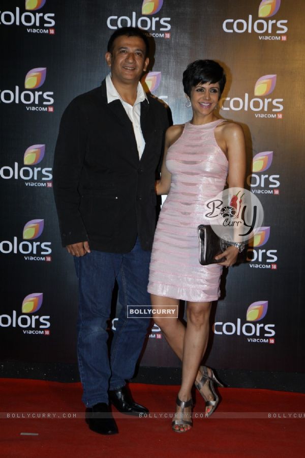 Mandira Bedi and Raj Kaushal were at the IAA Awards and COLORS Channel party