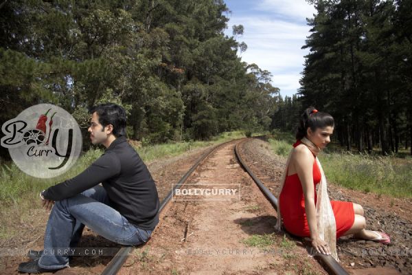 A still image of Tusshar and Prachi (31401)