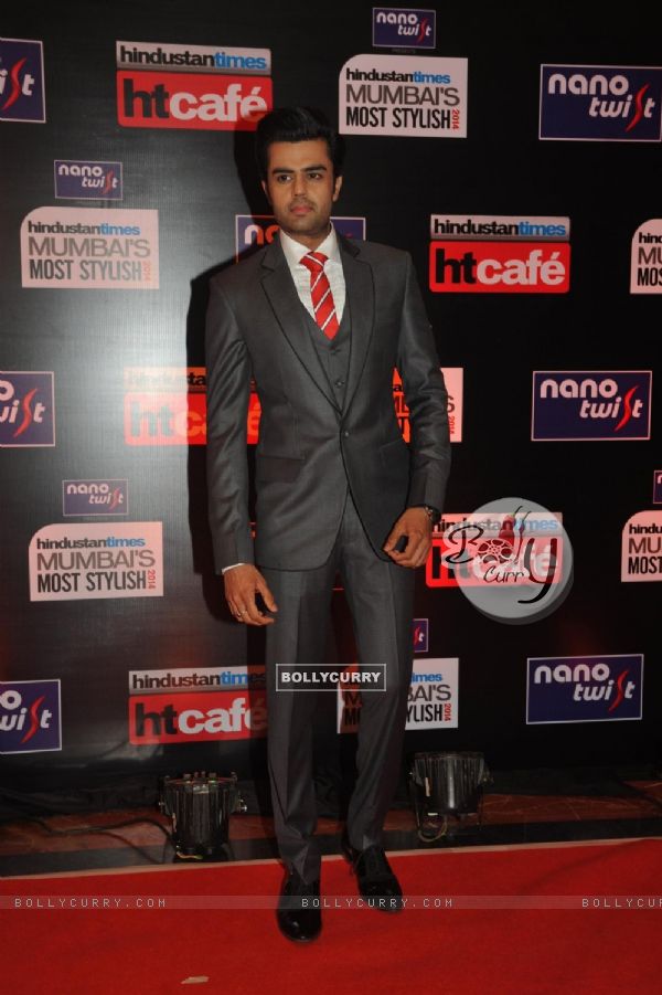 Manish Paul at the HT Mumbai's Most Stylish Awards