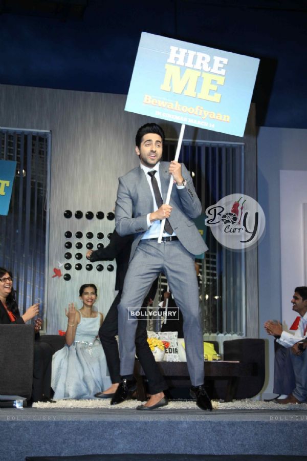 Ayushmann Khurrana perfroms at the interview conducted for YRF's next Marketing Executive (314635)
