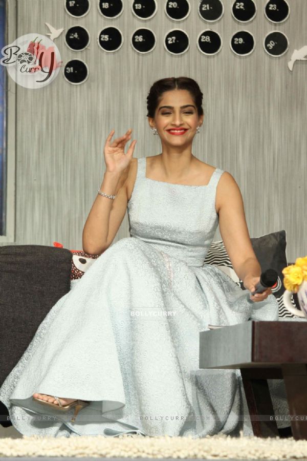 Sonam Kapoor at the interview conducted for YRF's next Marketing Executive